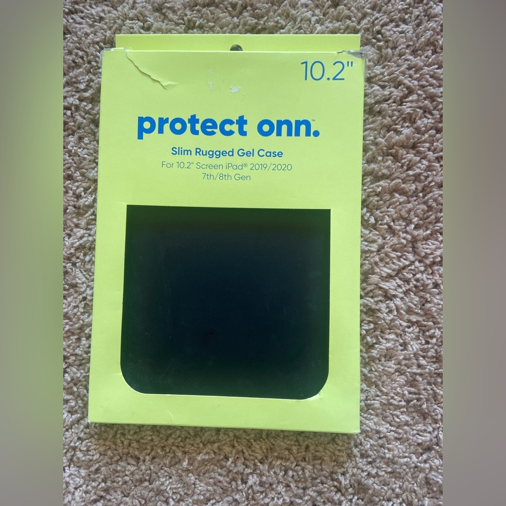onn Gel Case for iPad 10.2” 7th, 8th, 9th gen